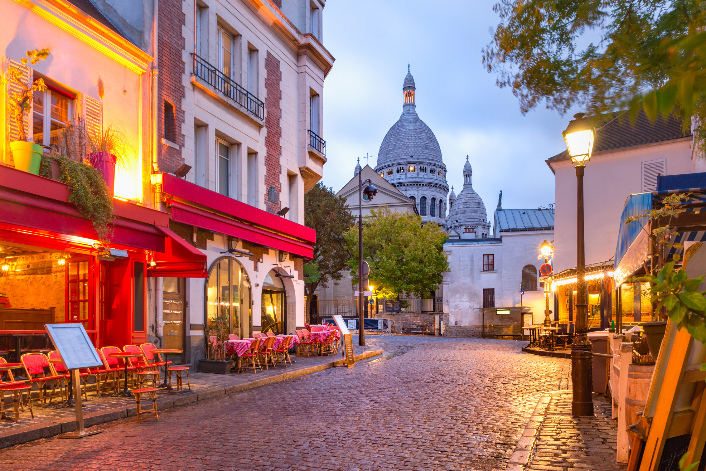 Montmartre in Paris, France